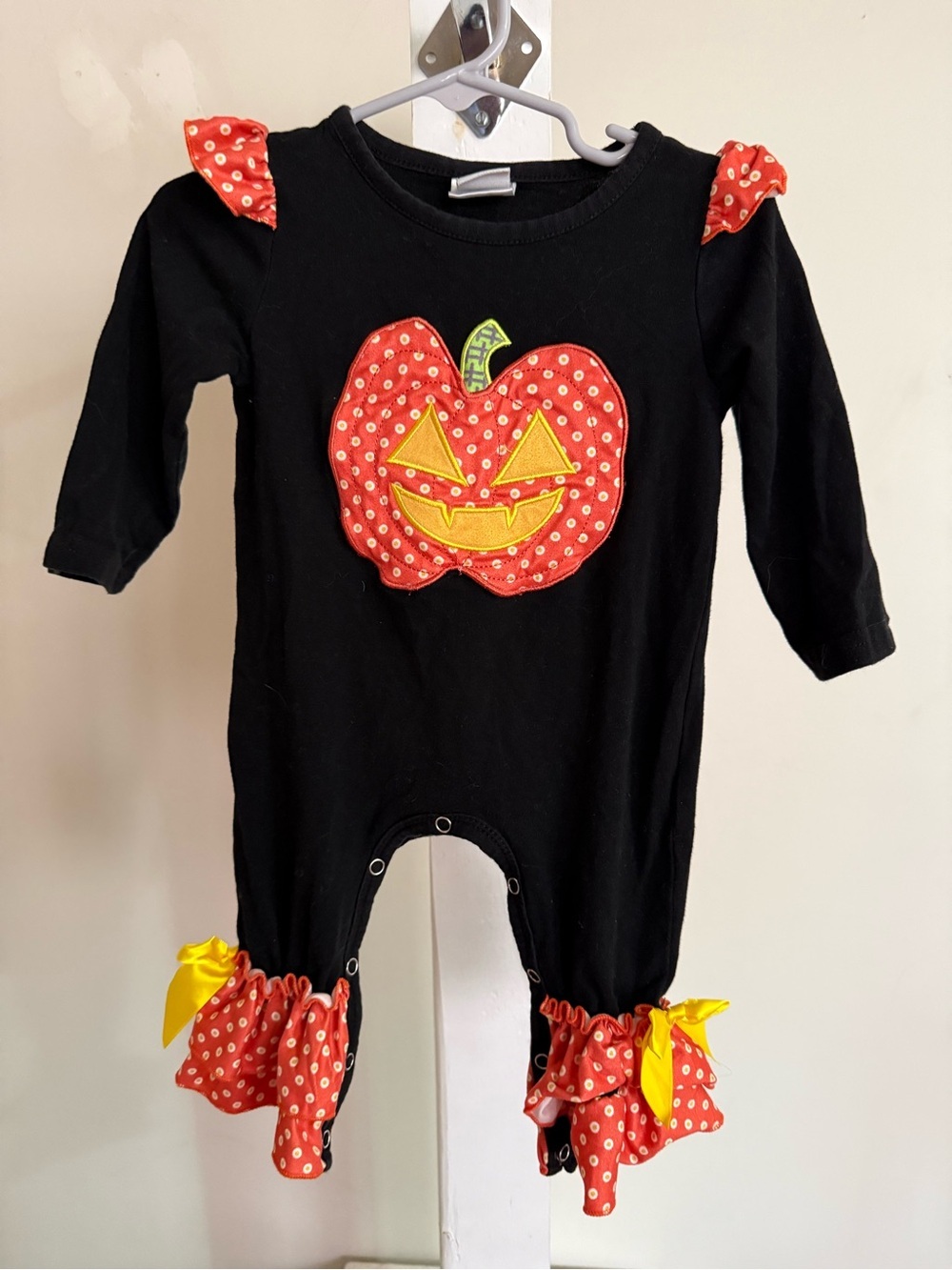 Dash of Glitter Halloween Romper